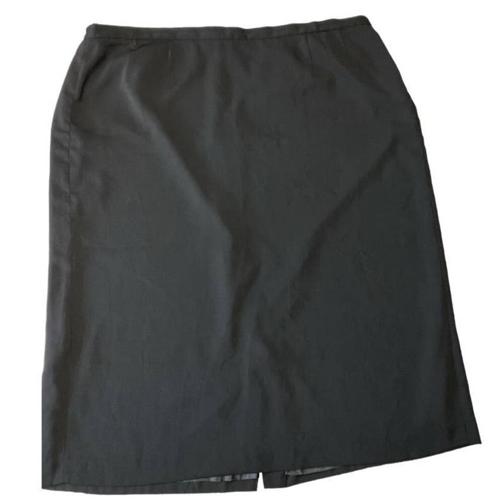 Maggie Barnes Black Pencil Skirt Size 32EW